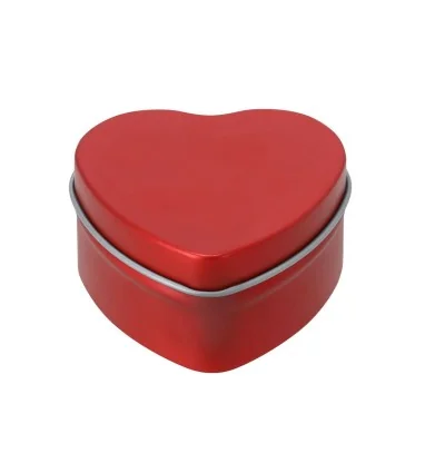 Vela Aromática Linxo de Aroma Vainilla de Aluminio con forma de corazón