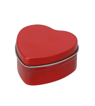 Vela Aromática Linxo de Aroma Vainilla de Aluminio con forma de corazón