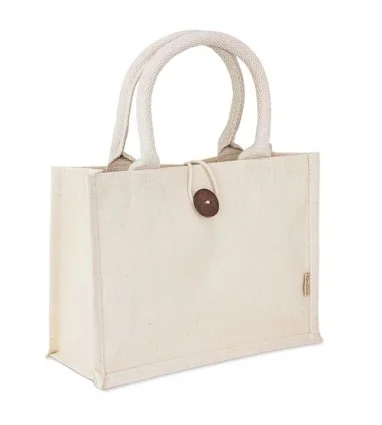 BOLSA MINI LIBY de Algodón reciclado laminado