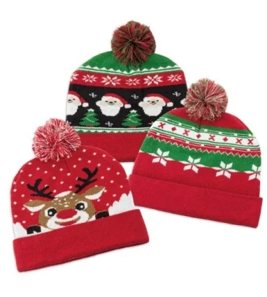 PACK DE 3 GORROS NAVIDEÑOS KIRAN