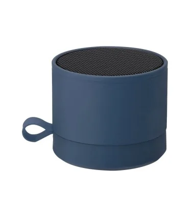 Altavoz Edgor Bluetooth de 3 W con Batería Reemplazable de 500 mAh y Acabado Gomoso