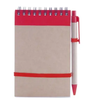 LIBRETA ECOCARD LIEN con boligrafo