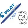 BOLIGRAFO PILOT FRIXION CLICKER BORRABLE 0,7 MM COLOR AZUL