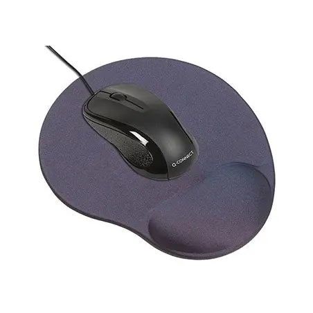 ALFOMBRILLA PARA RATON Q-CONNECT CON REPOSAMU?ECAS DE GEL