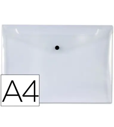 CARPETA LIDERPAPEL DOSSIER BROCHE 34044 POLIPROPILENO DIN A4 INCOLORA 50 HOJAS