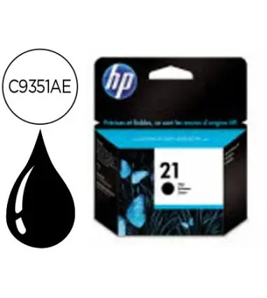 INK-JET HP N.21 NEGRO -5ML- DJ 3920/3940/D2360/F380 PSC 1410