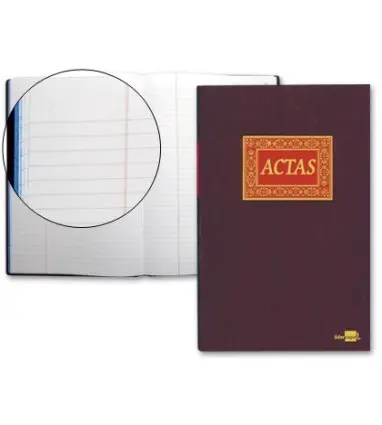 LIBRO LIDERPAPEL FOLIO 100 H. -ACTAS