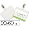 IDENTIFICADOR CON PINZA Q-CONNECT KF01560 60X90 MM -CON APERTURA SUPERIOR