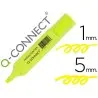 ROTULADOR Q-CONNECT FLUORESCENTE AMARILLO PUNTA BISELADA