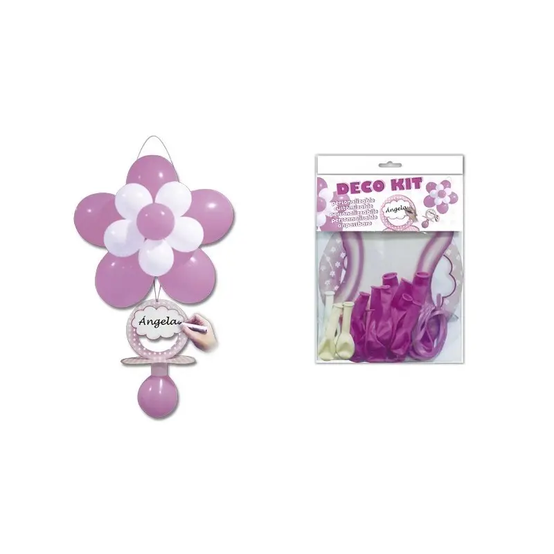 DECO KIT CHUPETE ROSA