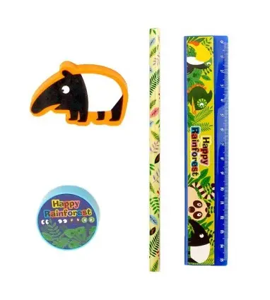 SET 4 PCS PAPELER?A ANIMALES DE REGALO