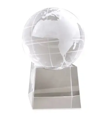 CRISTAL BOLA MUNDO GRANDE