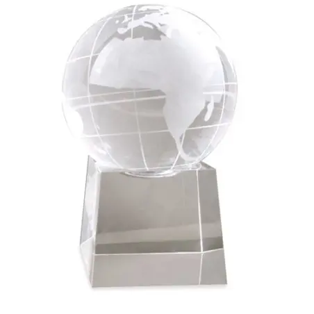 CRISTAL BOLA MUNDO GRANDE