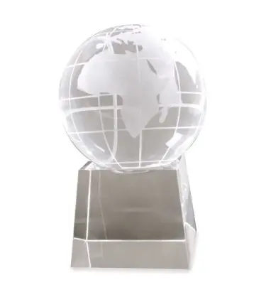 CRISTAL BOLA MUNDO MEDIANA