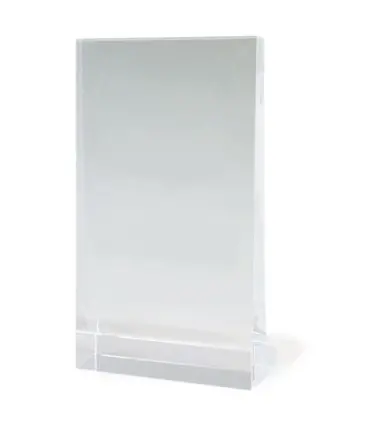 TROFEO CRISTAL FORMA RECTANGULAR
