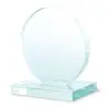 TROFEO VIDRIO FORMA REDONDA