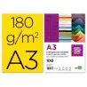 CARTULINA LIDERPAPEL A3 180G/M2 AMARILLO PAQUETE DE 100