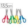 TIJERA ESCOLAR LIDERPAPEL PARA ZURDOS 13,5 CM UNIDAD