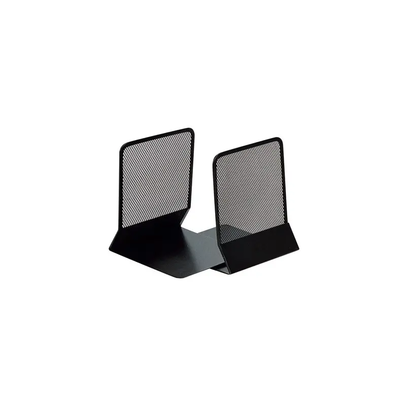 APOYALIBROS METALICO Q-CONNECT KF15098 NEGRO -JUEGO -135X152X165 MM