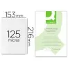 BOLSA DE PLASTIFICAR Q-CONNECT 153 X 216 MM 125 MC DIN A5 A CAJA DE 100 UNIDADES