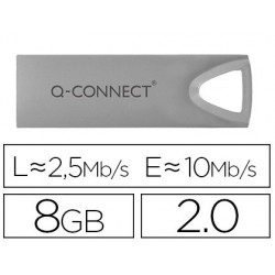 MEMORIA USB Q-CONNECT FLASH PREMIUM 8 GB 2.0