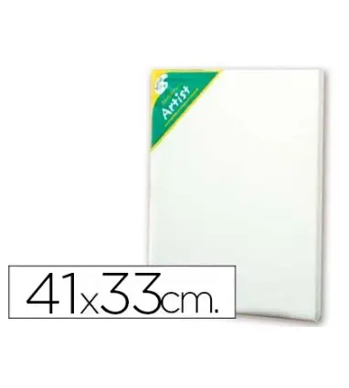 BASTIDOR ARTIST 6F LIENZO GRAPADO TRASERO ALGODON 100% 41X 33 CM