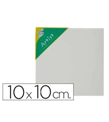 BASTIDOR ARTIST LIENZO GRAPADO TRASERO ALGODON 100% 10X10 CM
