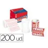 ETIQUETAS APLI FRAGIL 50X100 MM ROLLO CON 200 UNIDADES