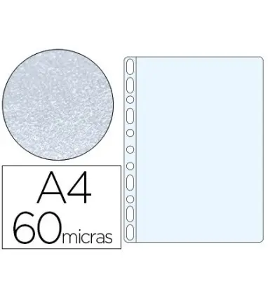 FUNDA MULTITALADRO ESSELTE DIN A4 POLIPROPILENO 60 MC PIEL DE NARANJA CAJA DE 100 UNIDADES