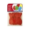 GLOBOS PASTEL ROJO BOLSA DE 20 UNIDADES