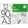 PAPEL VEGETAL GUARRO DIN A3 90 GR MINIPACK DE 12 HOJAS