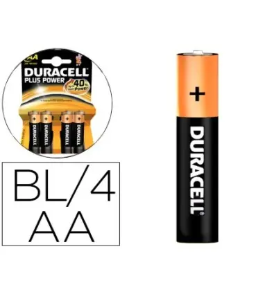 PILA DURACELL RECARGABLE AA 1300 MAH BLISTER DE 4 UNIDADES
