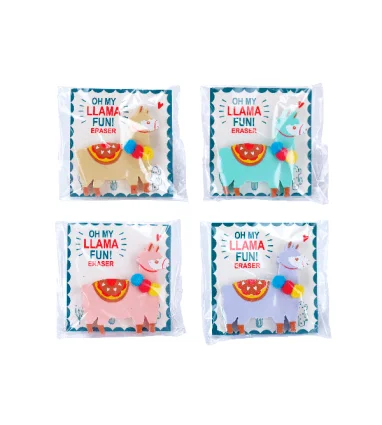 BORRADOR POMPON "LLAMAS"