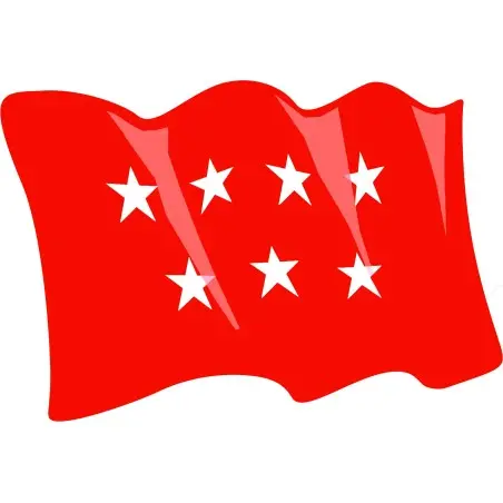 Pegatina Comunidad de madrid