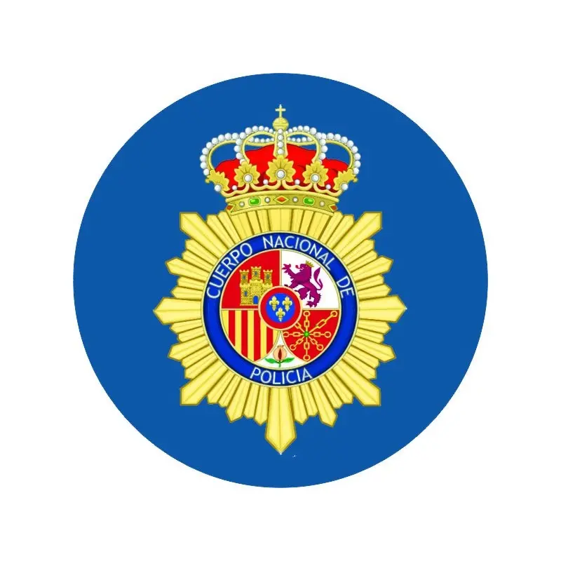 Pegatina Policía Nacional Redondo España
