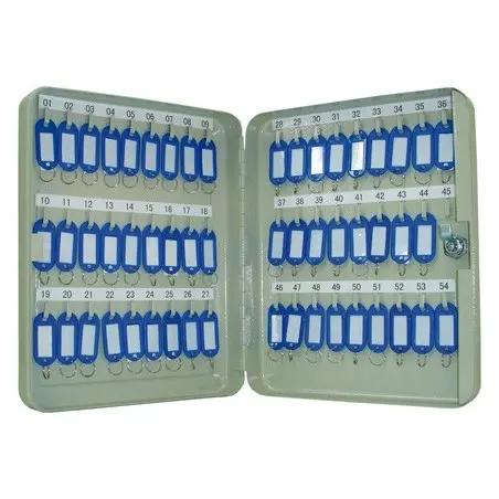 ARMARIO METALICO PORTALLAVES Q-CONNECT 300X240X60 MM PARA 54 LLAVES