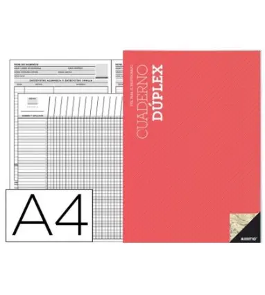 BLOC DUPLEX ADDITIO A4 EVALUACION CONTINUA MAS TUTORIA