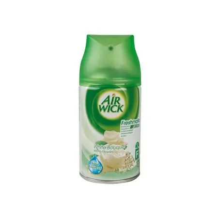 AMBIENTADOR AIR WICK WHITE FLOWERS RECAMBIO DE 250 ML PARA APARATO AIR WICK FRESHMATIK