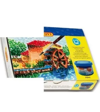TEMPERA JOVI 35 CC -12 COLORES SURTIDOS