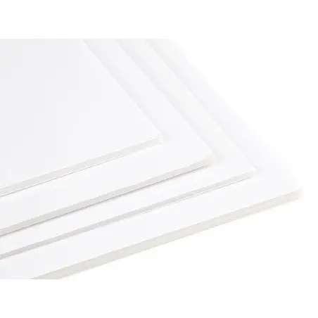 Pack de 10 unidades Cartón pluma liderpapel doble cara 50x70 cm espesor 3 mm
