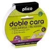 CINTA ADHESIVA PLICO DOBLE CARA 15MM X 20MT