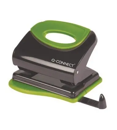 Taladrador q-connect kf00995 metalico con empuñadura de caucho capacidad 20 hojas