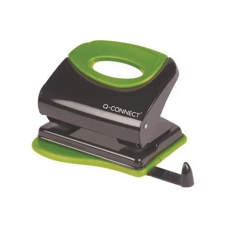 Taladrador q-connect kf00995 metalico con empuñadura de caucho capacidad 20 hojas