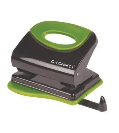 Taladrador q-connect kf00996 metalico con empuñadura de caucho capacidad 30 hojas