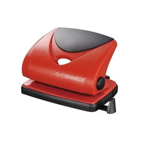 Taladrador q-connect kf02156 -abertura 2 mm -capacidad 20 hojas