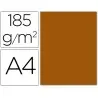 Cartulina guarro din a4 cuero 185 gr paquete 50 hojas