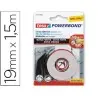 Cinta adhesiva tesa doble cara ultra strong extrafuerte para interior y exterior 1,5m x19mm