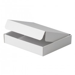 Caja Estuche cartón sencillo Blanco 335x260x30 mm