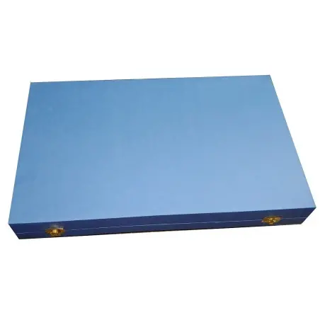 Estuche Grande de gran calidad con cierre e interior forrado de 54 x 44 x 6 cm