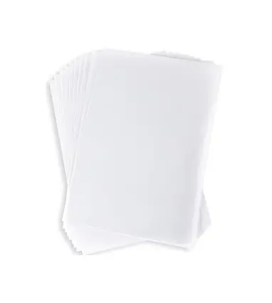 Papel dibujo liderpapel a4 210x297mm 70g/m2 vegetal sobre de 12 hojas